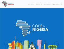 Tablet Screenshot of codefornigeria.org